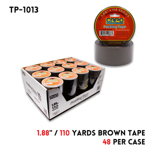 Brown Packeting Tape 1.88"X110