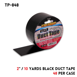 Duct Tape 2" x 10yrds Black