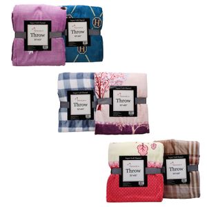 Polyester Blanket/Asst Design  50X60" = 99318