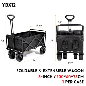 8-Inch Foldable & Extensible wagon